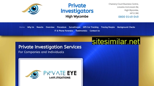 Highwycombe-private-investigators similar sites