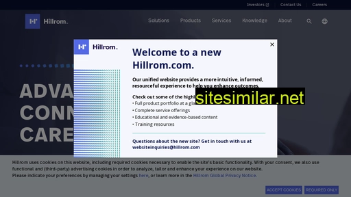hillrom.co.uk alternative sites