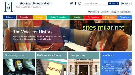 history.org.uk alternative sites