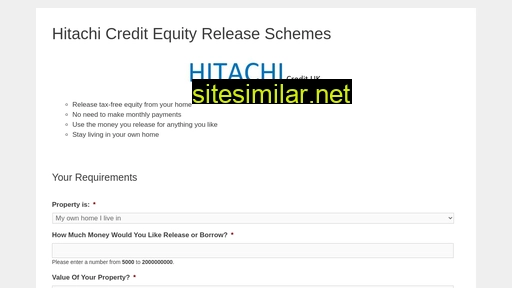 Hitachicredit similar sites