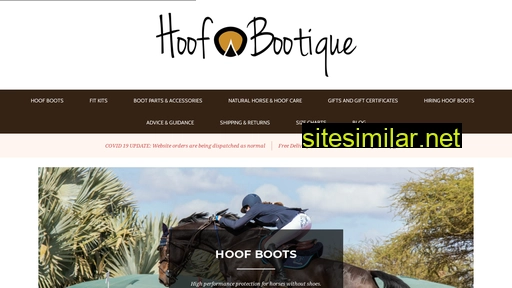 hoofbootique.co.uk alternative sites