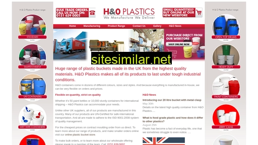 ho-plastics.co.uk alternative sites