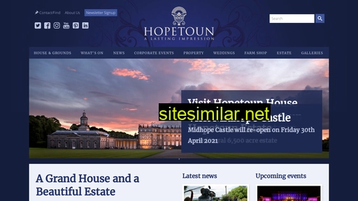 hopetoun.co.uk alternative sites