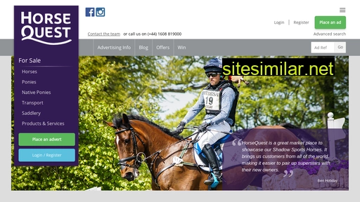 horsequest.co.uk alternative sites