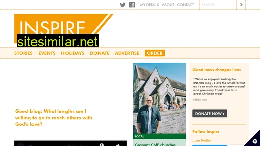 inspiremagazine.org.uk alternative sites