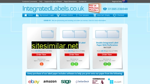 integratedlabels.co.uk alternative sites