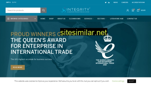 integritycleanroom.co.uk alternative sites