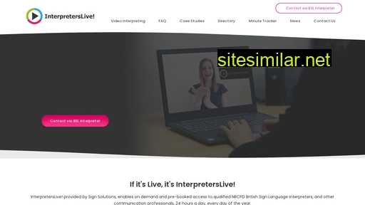 interpreterslive.co.uk alternative sites