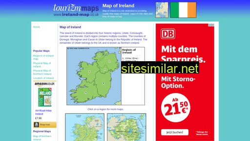 ireland-map.co.uk alternative sites