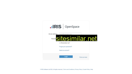Irisopenspace similar sites