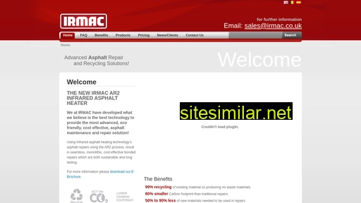 irmac.co.uk alternative sites