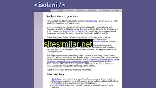 isolani.co.uk alternative sites