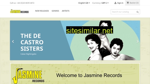 jasmine-records.co.uk alternative sites