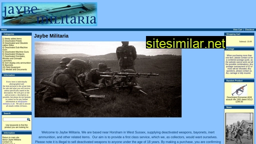 jaybe-militaria.co.uk alternative sites