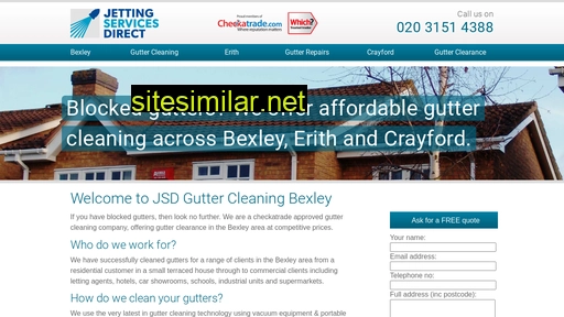 jsd-gutter-cleaning-bexley.co.uk alternative sites