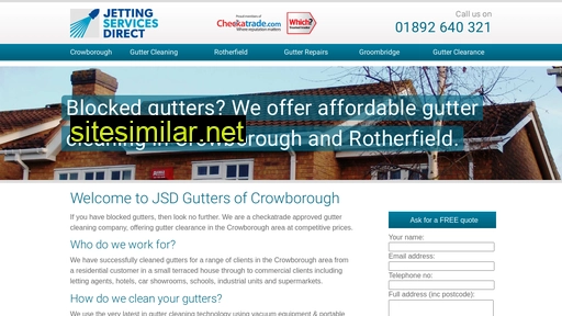 Jsd-gutter-cleaning-crowborough similar sites