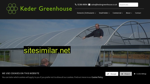 kedergreenhouse.co.uk alternative sites