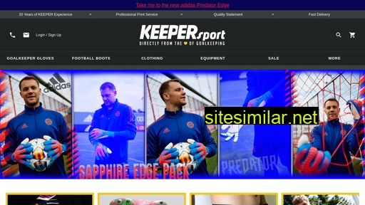 keepersport.co.uk alternative sites