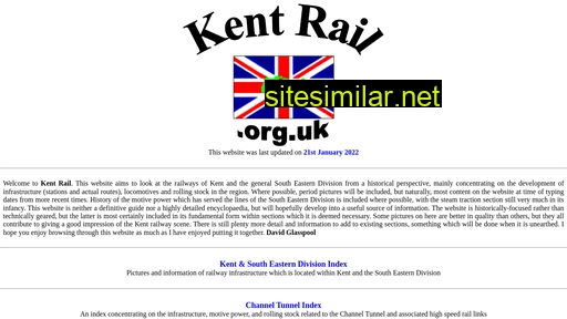 kentrail.org.uk alternative sites