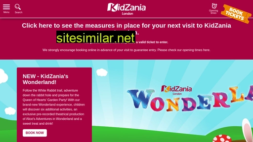 kidzania.co.uk alternative sites