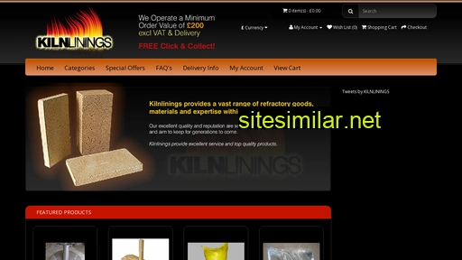 kilnlinings.co.uk alternative sites