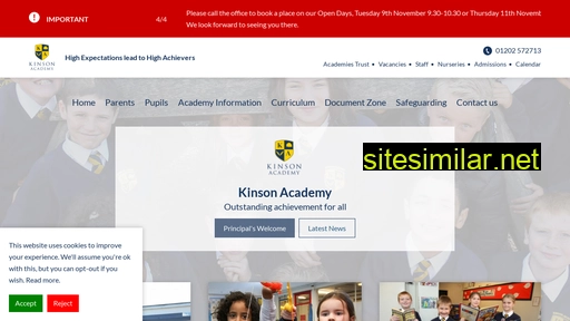kinson-academy.co.uk alternative sites
