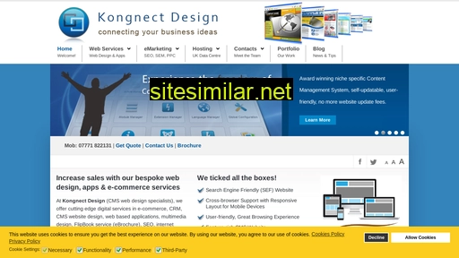 kongnectdesign.co.uk alternative sites