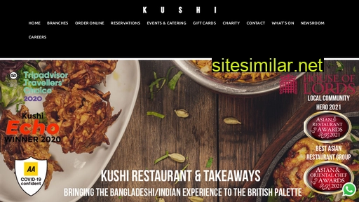 kushirestaurant.co.uk alternative sites