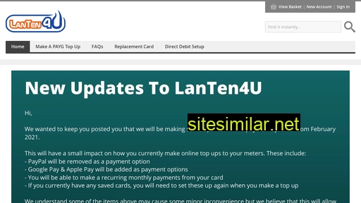 lanten4u.co.uk alternative sites