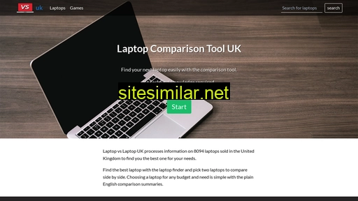 laptopvslaptop.co.uk alternative sites