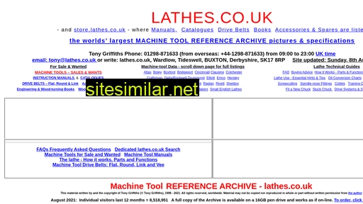 lathes.co.uk alternative sites