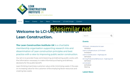 leanconstruction.org.uk alternative sites