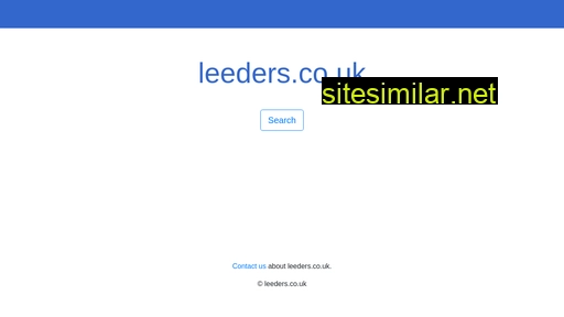 leeders.co.uk alternative sites
