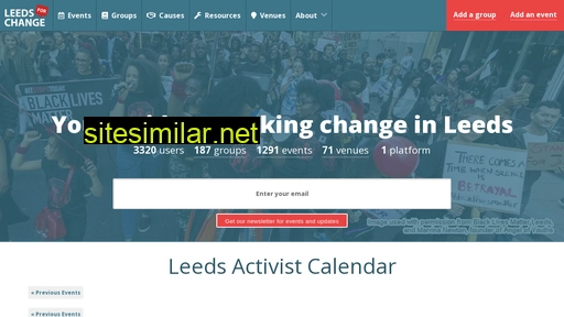 leedsforchange.org.uk alternative sites
