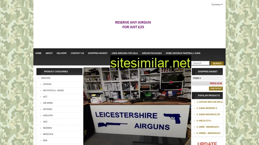 leicestershireairguns.uk alternative sites