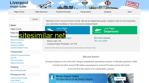 Liverpool-airport-guide similar sites