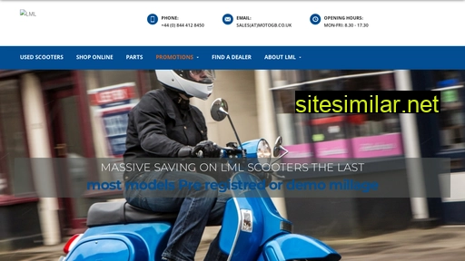 lml-scooters.co.uk alternative sites