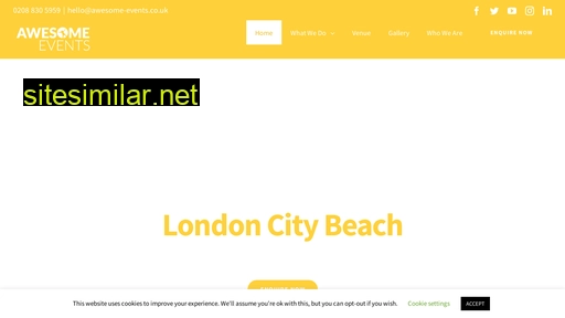 Londoncitybeach similar sites