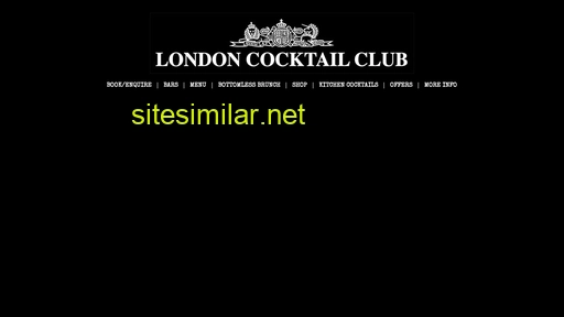londoncocktailclub.co.uk alternative sites
