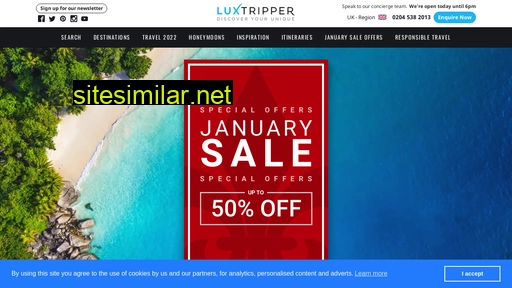 luxtripper.co.uk alternative sites