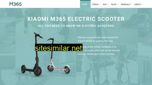 m365scooter.co.uk alternative sites