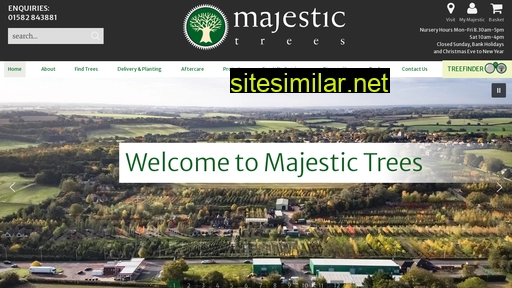 majestictrees.co.uk alternative sites