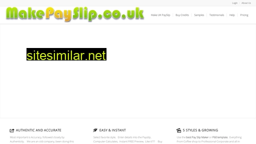 makepayslip.co.uk alternative sites