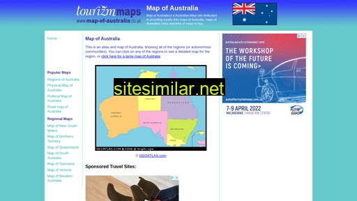 map-of-australia.co.uk alternative sites