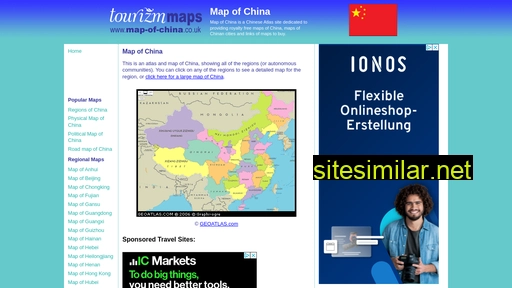 map-of-china.co.uk alternative sites