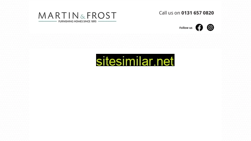 martinandfrost.co.uk alternative sites
