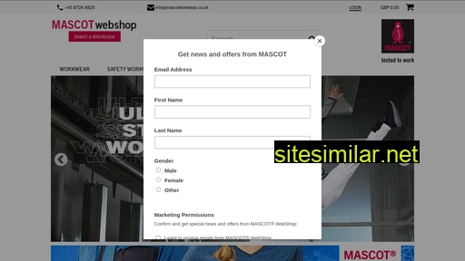 mascotwebshop.co.uk alternative sites