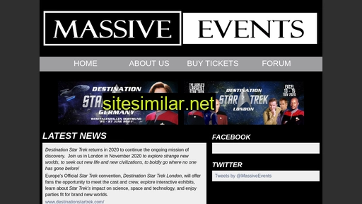 massiveevents.co.uk alternative sites