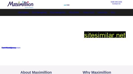 maximillion.co.uk alternative sites