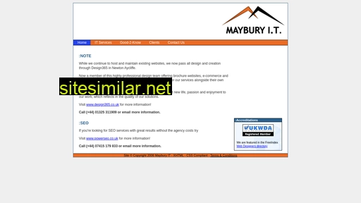 mayburyit.co.uk alternative sites